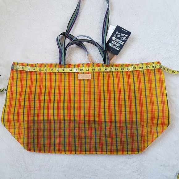 CONSUELA Large Mesh Tote Bag - Picture 3 of 8